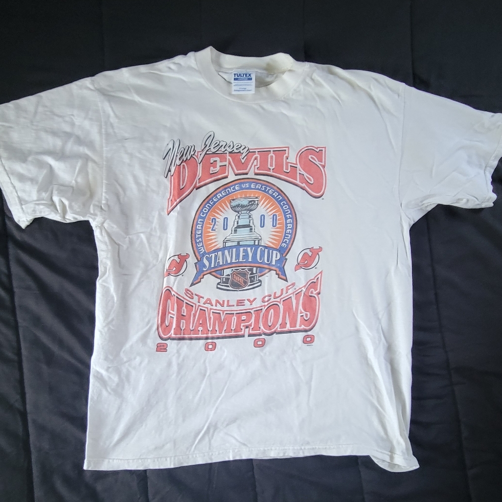 New Jersey Devils 2000 Championship Shirt